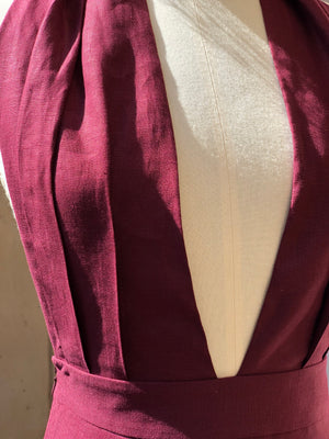 Clotilde - Burgundy
